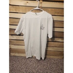 Next Level Apparel White Tshirt. Gorilla Deaadlift Sz Large